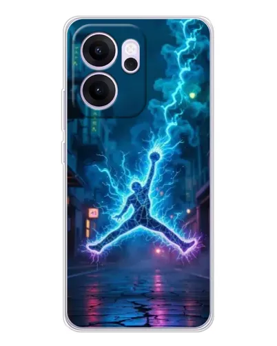 Чехол для OPPO Reno14 FS с картинкой «Jordan Gold Jumpman» Чехол для OPPO Reno14 FS с картинкой «Jordan Gold Jumpman»