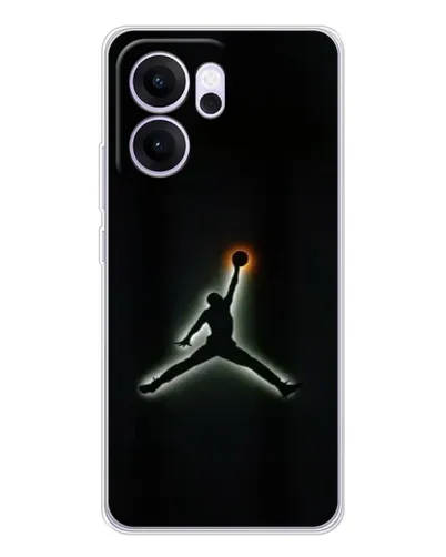 Чехол для OPPO Reno14 FS с картинкой «Jordan Gradient Logo» Чехол для OPPO Reno14 FS с картинкой «Jordan Gradient Logo»