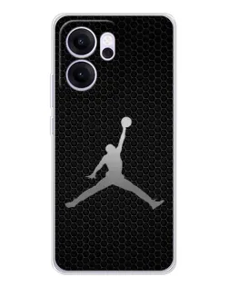 Чехол для OPPO Reno14 FS с картинкой «Jordan Dark Carbon»
