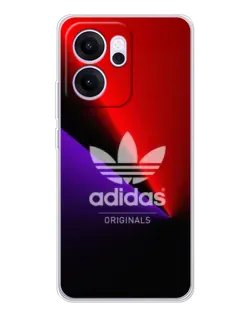 Чехол для OPPO Reno14 FS с картинкой «Adidas Red Neon» Чехол для OPPO Reno14 FS с картинкой «Adidas Red Neon»