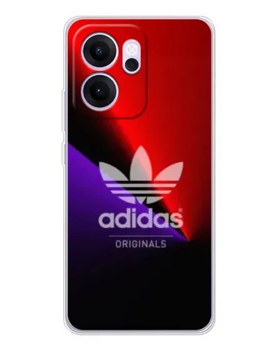 Чехол для OPPO Reno14 FS с картинкой «Adidas Red Neon» Чехол для OPPO Reno14 FS с картинкой «Adidas Red Neon»