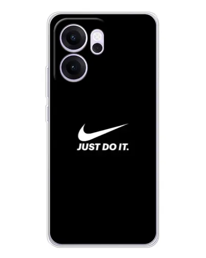 Чехол для OPPO Reno14 FS с картинкой «Минимализм от Nike»