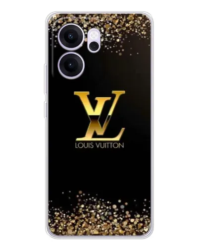 Чехол для OPPO Reno14 FS с картинкой «LV — золотые искры»