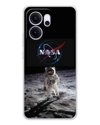 Чехол для OPPO Reno14 FS с картинкой «Астронавт на Луне» Чехол для OPPO Reno14 FS с картинкой «Астронавт на Луне»