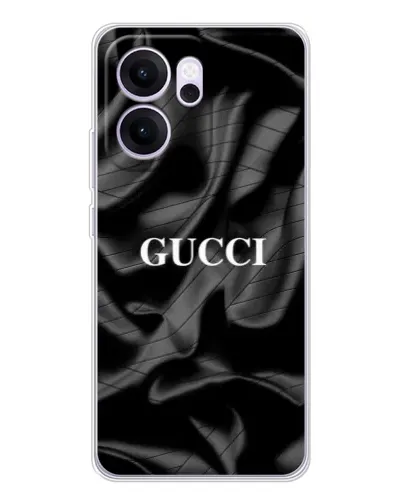 Чехол для OPPO Reno14 FS с картинкой «Gucci — шелковые волны»