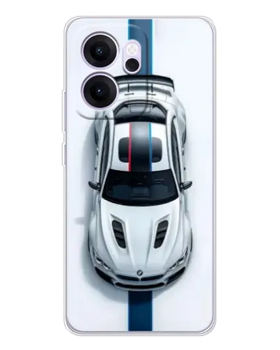 Чехол для OPPO Reno14 FS с картинкой «Вид сверху — BMW M»