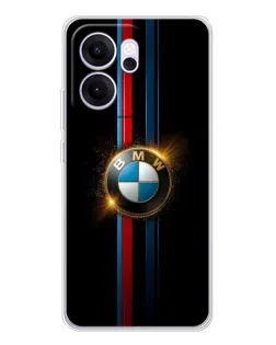 Чехол для OPPO Reno14 FS с картинкой «BMW M-Power неон»
