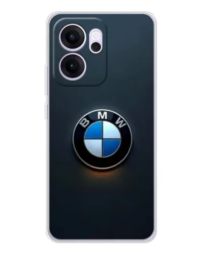 Чехол для OPPO Reno14 FS с картинкой «Логотип BMW — минимализм»