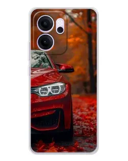 Чехол для OPPO Reno14 FS с картинкой «Осенняя BMW M4»