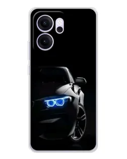 Чехол для OPPO Reno14 FS с картинкой «BMW — ночной взгляд»