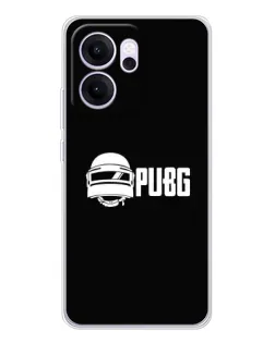 Чехол для OPPO Reno14 FS с картинкой «PUBG — классический лого»