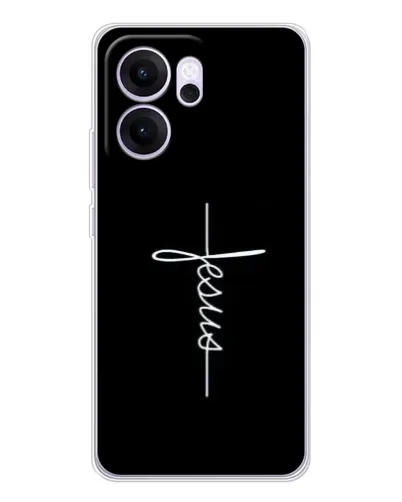 Чехол для OPPO Reno14 FS с картинкой «Тонкая линия веры»