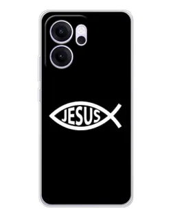 Чехол для OPPO Reno14 FS с картинкой «Классический Jesus»