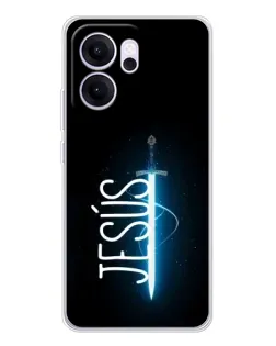 Чехол для OPPO Reno14 FS с картинкой «Меч Духа Jesus»