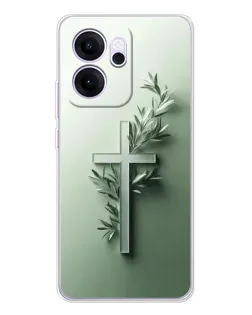 Чехол для OPPO Reno14 FS с картинкой «Оливковая ветвь»