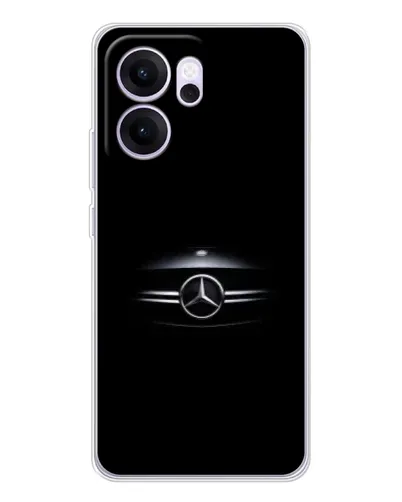 Чехол для OPPO Reno14 FS с картинкой «Mercedes — абстрактные линии»