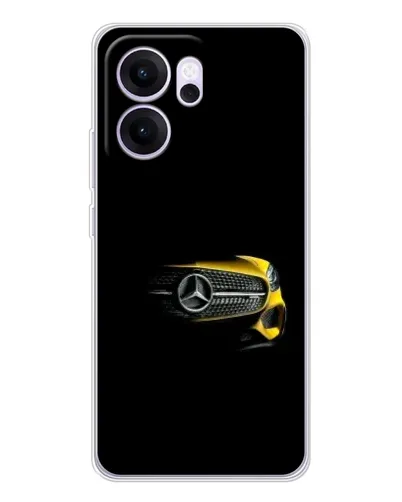Чехол для OPPO Reno14 FS с картинкой «Mercedes — ретро стиль»