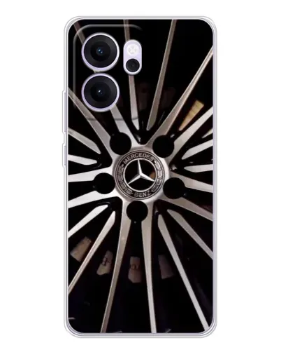 Чехол для OPPO Reno14 FS с картинкой «Диск Mercedes»