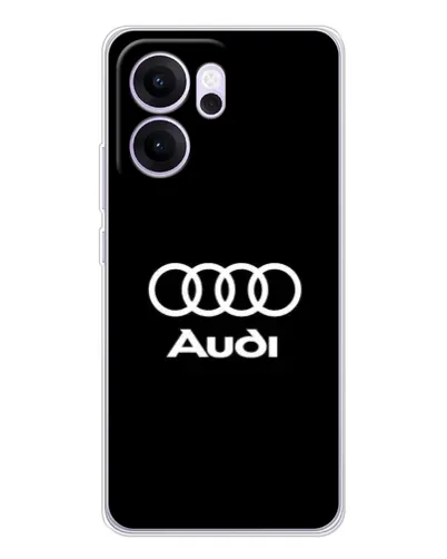 Чехол для OPPO Reno14 FS с картинкой «Классическое лого Audi»