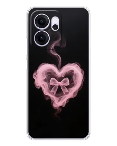 Чехол для OPPO Reno14 FS с картинкой «Дымчатое сердце»