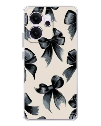 Чехол для OPPO Reno14 FS с картинкой «Банты Coquette»