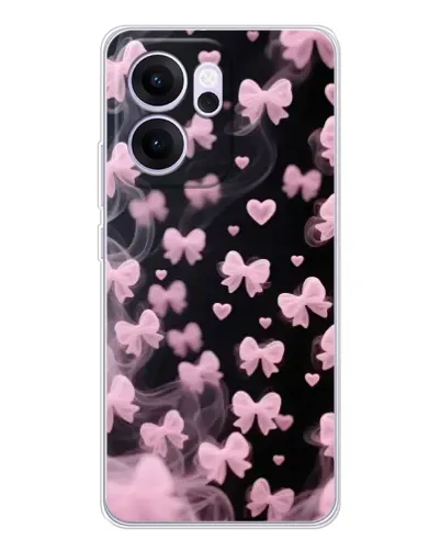 Чехол для OPPO Reno14 FS с картинкой «Неоновое кружево»