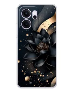 Чехол для OPPO Reno14 FS с картинкой «Черный лотос»