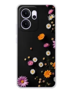 Чехол для OPPO Reno14 FS с картинкой «Цветочная композиция»