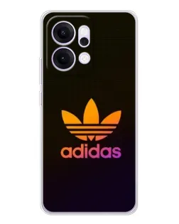 Чехол для OPPO Reno14 Pro с картинкой «Градиент Adidas»