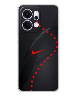 Чехол для OPPO Reno14 Pro с картинкой «Абстрактный дизайн Nike»