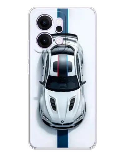 Чехол для OPPO Reno14 Pro с картинкой «Вид сверху — BMW M» Чехол для OPPO Reno14 Pro с картинкой «Вид сверху — BMW M»