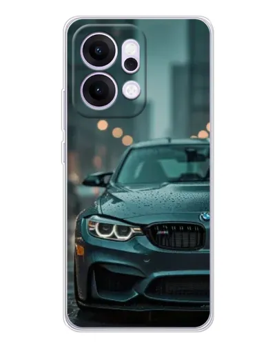 Чехол для OPPO Reno14 Pro с картинкой «BMW в огнях города» Чехол для OPPO Reno14 Pro с картинкой «BMW в огнях города»