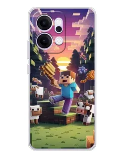 Чохол для OPPO Reno14 Pro з картинкою «Стів на фермі»