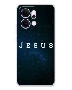 Чехол для OPPO Reno14 Pro с картинкой «Звездное небо Jesus»