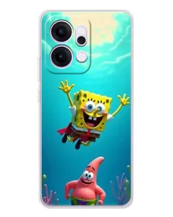 Чохол для OPPO Reno14 Pro з картинкою «Спанч Боб під водою» Чохол для OPPO Reno14 Pro з картинкою «Спанч Боб під водою»