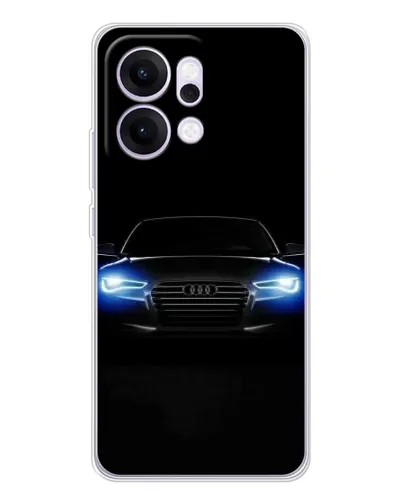 Чехол для OPPO Reno14 Pro с картинкой «Audi в неоне»