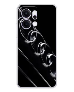 Чехол для OPPO Reno14 Pro с картинкой «Audi — абстрактные кольца»