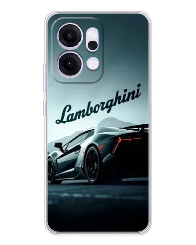 Чохол для OPPO Reno14 Pro з картинкою «Класичний Lamborghini надпис»