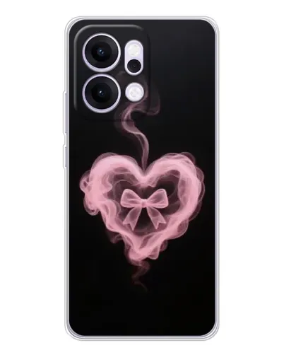Чехол для OPPO Reno14 Pro с картинкой «Дымчатое сердце» Чехол для OPPO Reno14 Pro с картинкой «Дымчатое сердце»