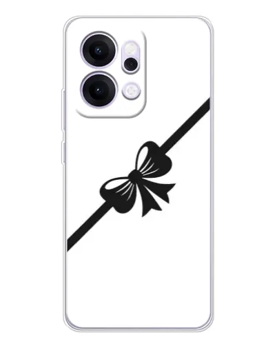 Чехол для OPPO Reno14 Pro с картинкой «Диагональный бант» Чехол для OPPO Reno14 Pro с картинкой «Диагональный бант»