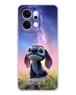 Чехол для OPPO Reno14 Pro с картинкой «Стич на рассвете» Чехол для OPPO Reno14 Pro с картинкой «Стич на рассвете»