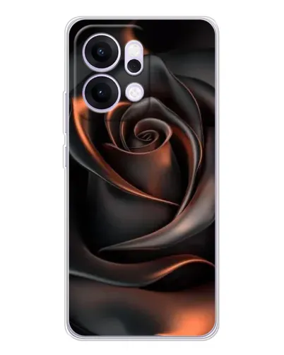 Чохол для OPPO Reno14 Pro з картинкою «Шовкова чорна троянда» Чохол для OPPO Reno14 Pro з картинкою «Шовкова чорна троянда»