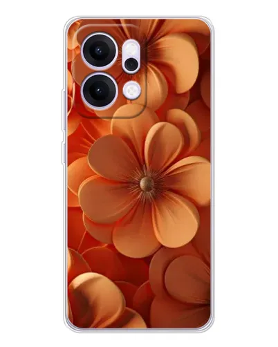 Чохол для OPPO Reno14 Pro з картинкою «Помаранчева макро квітка» Чохол для OPPO Reno14 Pro з картинкою «Помаранчева макро квітка»