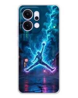 Чехол для OPPO Reno14 с картинкой «Jordan Gold Jumpman» Чехол для OPPO Reno14 с картинкой «Jordan Gold Jumpman»