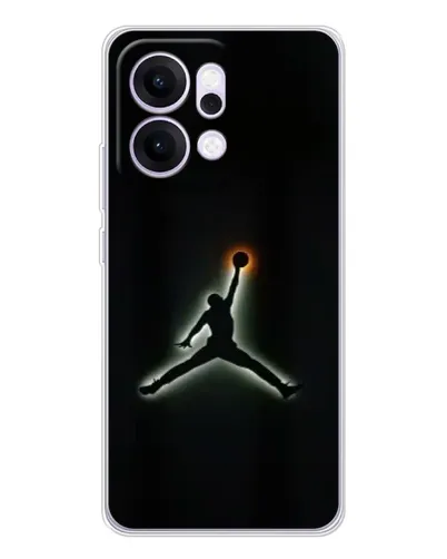 Чехол для OPPO Reno14 с картинкой «Jordan Gradient Logo»
