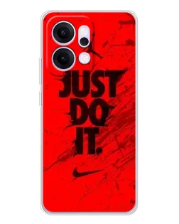Чехол для OPPO Reno14 с картинкой «Nike Just Do It»