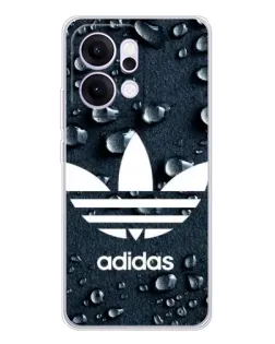 Чехол для OPPO Reno14 с картинкой «Adidas Trefoil Blue» Чехол для OPPO Reno14 с картинкой «Adidas Trefoil Blue»