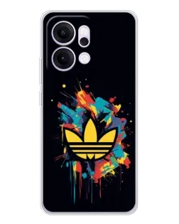 Чехол для OPPO Reno14 с картинкой «Adidas Splash» Чехол для OPPO Reno14 с картинкой «Adidas Splash»