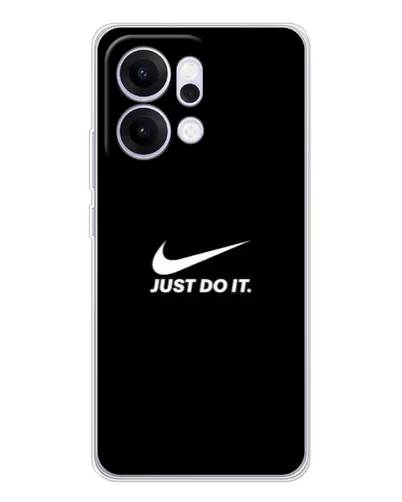 Чехол для OPPO Reno14 с картинкой «Минимализм от Nike»