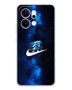 Чехол для OPPO Reno14 с картинкой «Звездный путь Nike»